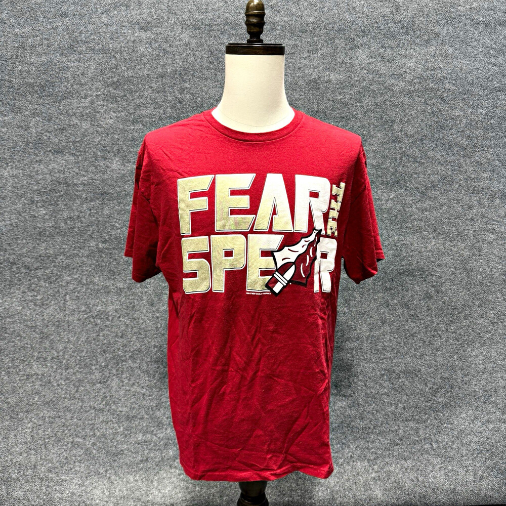 Florida State Seminoles FSU 2014 BCS National Champions T-Shirt Mens XL Red